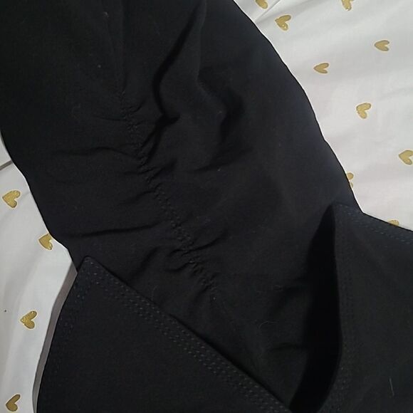 Anne Klein sz 12 Black Blazer Business Office Large Cuffs - Picture 8 of 8